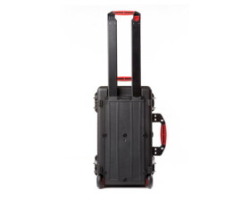 Odolný kufr HPRC 2550 - černý bez pěny na kolečkách