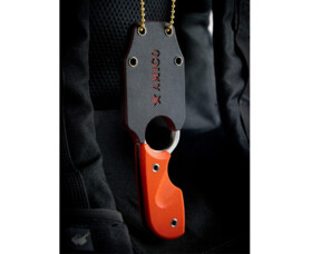 Pevný nůž KIZLYAR SUPREME® Amigo Z D2 S Orange Handle