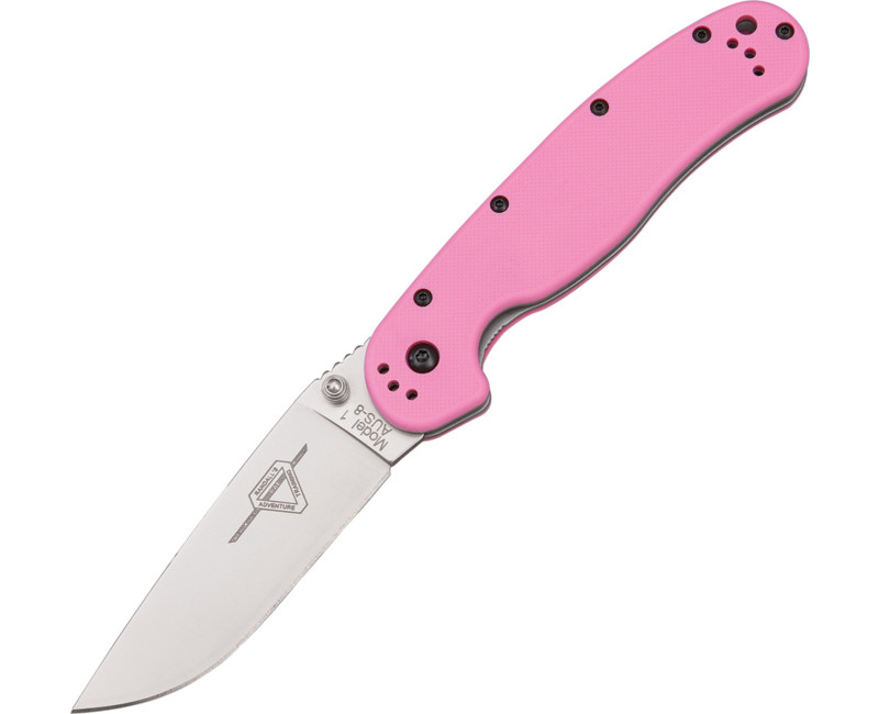 Zavírací nůž Ontario RAT-1 Satin Pink