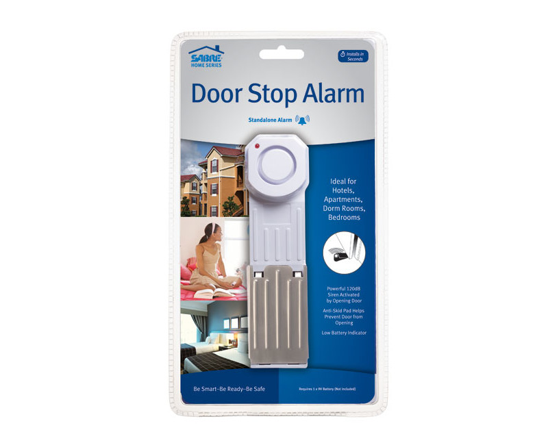Alarm dveřní klín - Wedge Door Stop SABRE klín 120dB