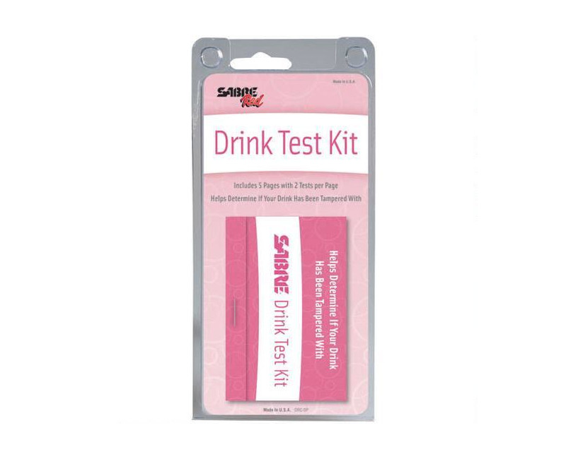 Drink tester SABRE, obsahuje 10 testů na přítomnost GHB, ketamin