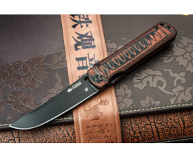 Zavírací nůž KIZLYAR SUPREME® Whisper D2 LSW Red-Black G10