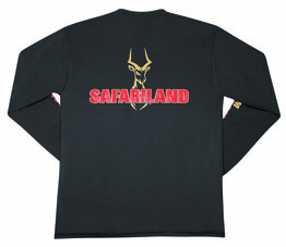 Tričko Safariland s dlouhým rukávem, černé