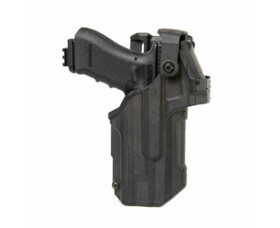 Opaskové pouzdro BlackHawk T-SERIES RDS L3D pro Glock 17/19/22/23/31/32/45/47 s x300 a kolimátorem, pravostranné, černé