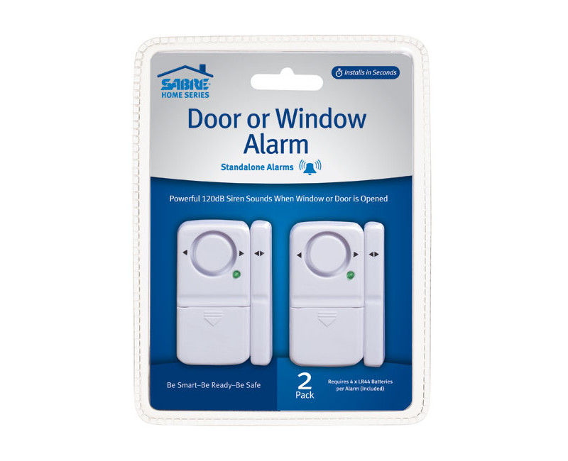 Alarm na dveře, okno - SABRE bezdrátová magnetická sada 2ks 120dB