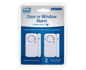 Alarm na dveře, okno - SABRE bezdrátová magnetická sada 2ks 120dB