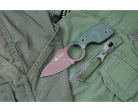 Pevný nůž KIZLYAR SUPREME® Amigo X D2 GT Green Handle