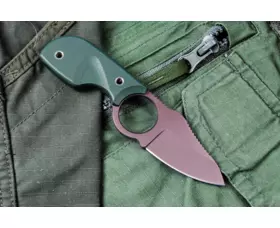 Pevný nůž KIZLYAR SUPREME® Amigo X D2 GT Green Handle