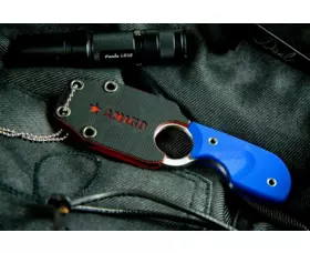 Pevný nůž KIZLYAR SUPREME® Amigo Z AUS 8 S Blue Handle