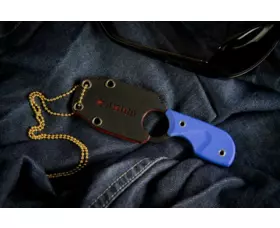 Pevný nůž KIZLYAR SUPREME® Amigo Z D2 BT Blue Handle