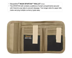 Peněženka Maxpedition Spartan Wallet-K