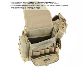 Taška Maxpedition Jumbo Crossbody L.E.O.