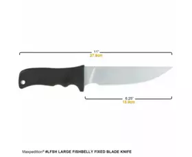 Pevný nůž Maxpedition Fishbelly Fixed large