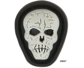 Nášivka Maxpedition Patch Hi Relief Skull Micropatch