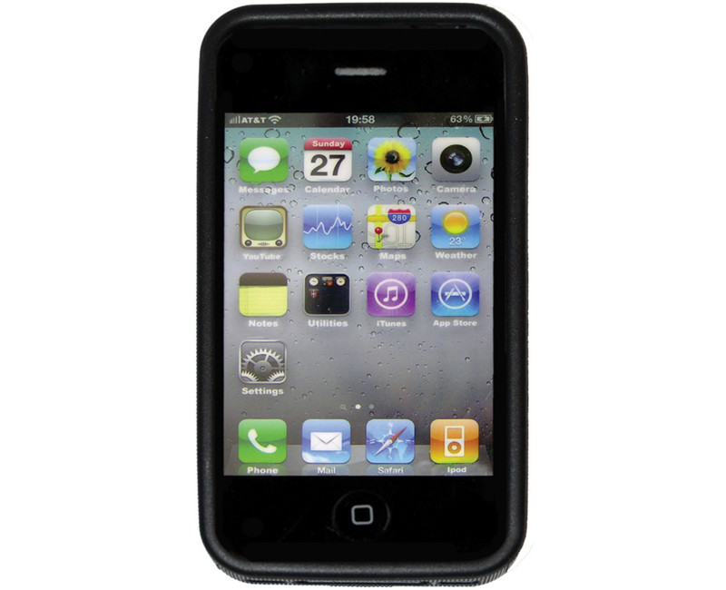 Ochranný obal na iPhone 4/4S Nite Ize BioCase Black