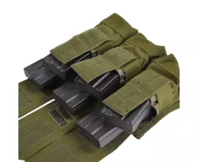 Pouzdro na zásobníky BLACKHAWK! S T R I K E M4- Triple, Olivová