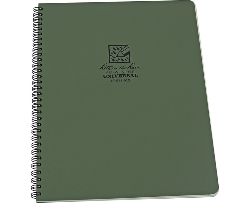 Voděodolný zápisník Maxi Side Spiral Notebook