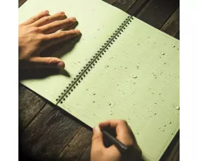 Voděodolný zápisník Maxi Side Spiral Notebook