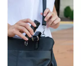 Obranný gel SABRE RED, malý flakon, černý