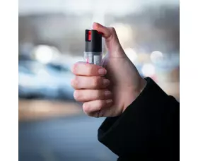 Obranný kapesní sprej SABRE RED na klíče, černý