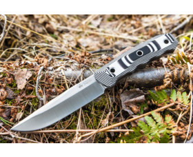Pevný nůž KIZLYAR SUPREME® Echo Niolox Satin G10