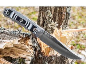 Pevný nůž KIZLYAR SUPREME® Echo Niolox Satin G10