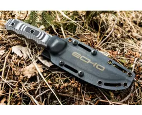 Pevný nůž KIZLYAR SUPREME® Echo Niolox Satin G10