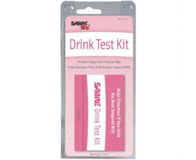 Drink tester SABRE, obsahuje 10 testů na přítomnost GHB, ketamin