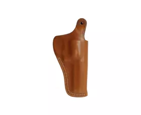 Opaskový holster BLACKHAWK! Leather Hip Scabbard S&W K/L Frame 4", hnědý