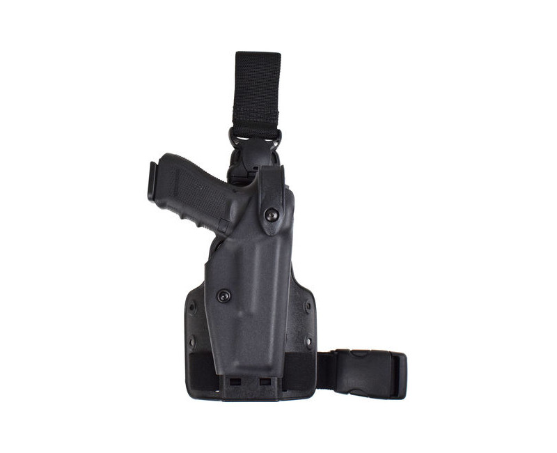Stehenní pouzdro Safariland 6005 SLS pro Glock 17/22 STX TAC, pravostranné, černé