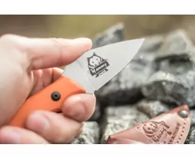Pevný nůž KIZLYAR SUPREME® Hammy Niolox LSW Orange G10