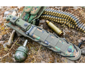 Pevný nůž KIZLYAR SUPREME® Survivalist X AUS 8 TacWash G10