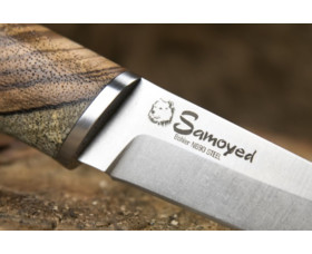 Pevný nůž KIZLYAR SUPREME® Samoyed N690 Zebrawood