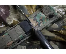 Pevný nůž KIZLYAR SUPREME® Alpha D2 SW BKH CMS