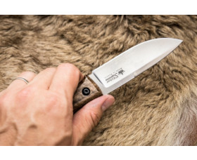 Pevný nůž KIZLYAR SUPREME® Colada AUS-8 SW Walnut