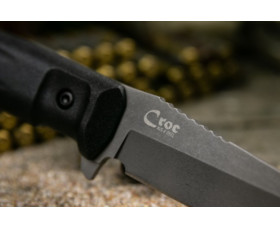 Pevný nůž KIZLYAR SUPREME® Croc AUS 8 TacWash BKH BMS