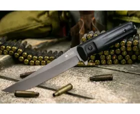 Pevný nůž KIZLYAR SUPREME® Croc AUS 8 TacWash BKH BMS