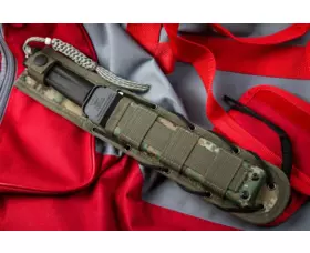 Pevný nůž KIZLYAR SUPREME® Croc D2 SW BKH BMS