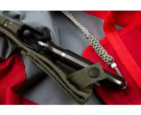 Pevný nůž KIZLYAR SUPREME® Croc D2 SW BKH BMS