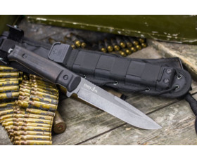 Pevný nůž KIZLYAR SUPREME® Delta AUS-8 Tacwash