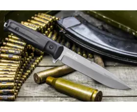Pevný nůž KIZLYAR SUPREME® Delta AUS-8 Tacwash