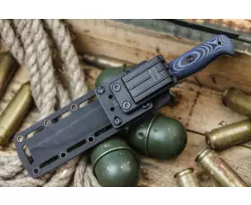 Pevný nůž KIZLYAR SUPREME® Intruder D2 TacWash