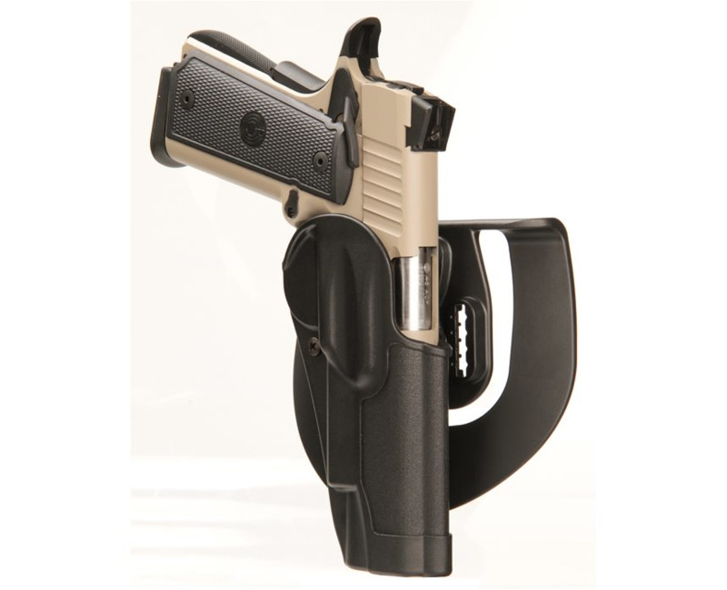 Opaskové pouzdro BLACKHAWK! Sportster pro Glock 42, levostranné, černé