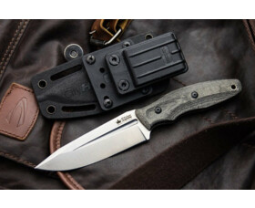 Pevný nůž KIZLYAR SUPREME® CityHunter AUS 8 LSW Micarta