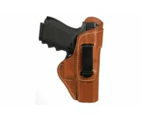 Kožené pouzdro BLACKHAWK! Inside-the-pants pro Glock 26, levostranné