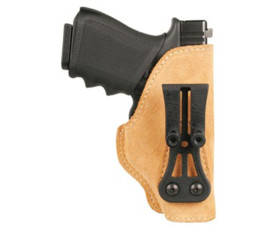 Kožené pouzdro BLACKHAWK! Tuckable Holster pro Glock 30/S&W M&P Compact, pravostranné