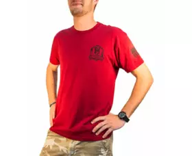 Tričko HSGI Sleve, červené