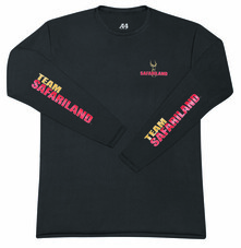 Tričko Safariland s dlouhým rukávem, černé