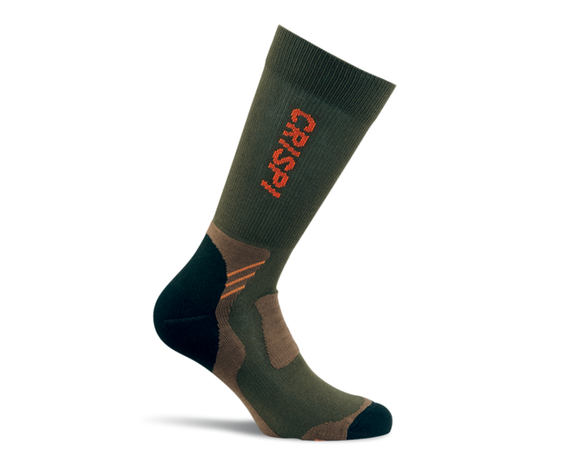 Ponožky CRISPI Calza ACTIVE 331 - zelenooranžová