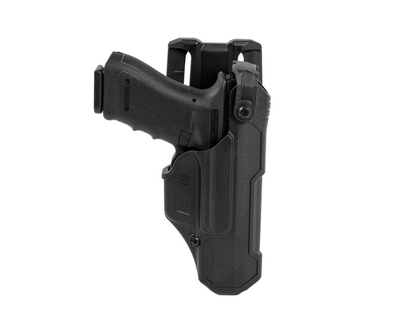 Opaskové pouzdro Blackhawk T-SERIES L3D Duty Glock 17/19/22/23/34/35 Black Levostranné